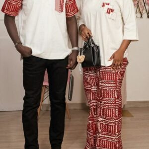 Tenue Couple Bazin Riche Cérémonie