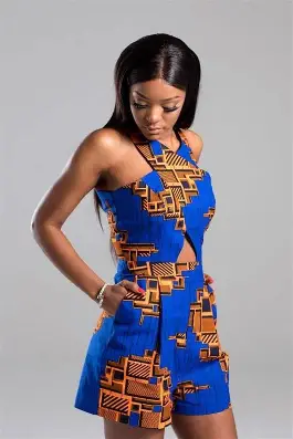 Robe Ankara Multicolore