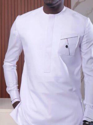 Tunique Homme Blanc Style Moderne Tunique Homme Blanc Style Moderne