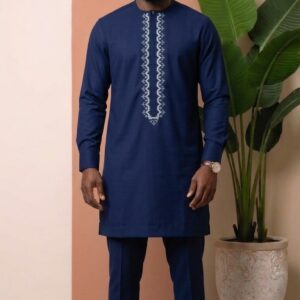 Ensemble Navy Brodé