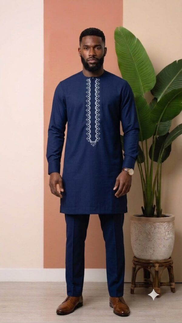 Ensemble-Navy-Brode Ensemble Navy Brodé